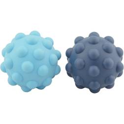 Tiny Tot Bollar - Sensory Silikon Fidget Balls - 2-pack