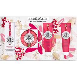 Roger & Gallet Rit Ginger Roug Set Noel 22 30 ml Gel Doccia 50 ml + Latte Corpo 50 ml + Saponetta 100g