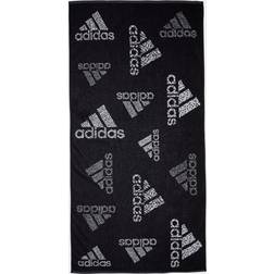 Adidas Branded Must-Have Bath Towel Black, White