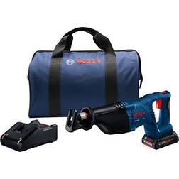 Bosch 18-volt Variable Speed Cordless Reciprocating Saw (Charger Included and Battery Included) CRS180-B15