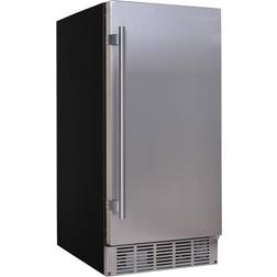 EdgeStar Ib250 15 Wide Built-In Ice Maker Stainless Steel