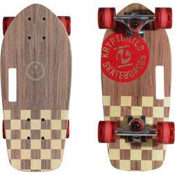 Kryptonics Skateboard Maple Cruiser Stubby Marron