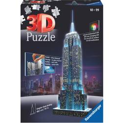 Ravensburger Empire State Building at Night 216 Brikker