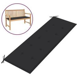 vidaXL Bench Stolsdyna Svart, Beige, Grå, Grön, Blå, Röd, Multifärgad (150x50cm)