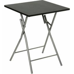 Hespéride Folding Table HespÃ©ride Steel Black/Grey (60 x 60 x 75 cm)