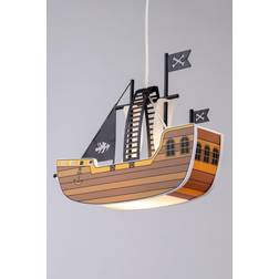 Glow Pirate Ship Pendant Lamp