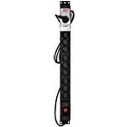 ActiveJet COMBO 12 socket power strip 3m black