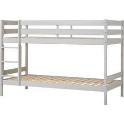 HoppeKids ECO Comfort køjeseng 90x200 - Dove Grey Våningssäng