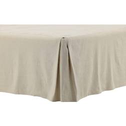 Venture Design Kimmy Bed Skirt Cotton/linen streight Sängkappa Beige (200x180cm)