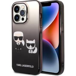 Karl Lagerfeld skal till iPhone 14 Pro Transparent/Svart