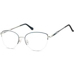 SmartBuy Collection Naisten Kissan silmä Full rim Metalli Sininen Sinisen Valon Suodatin