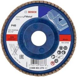 Bosch Flap Disc 115 mm K40 Fjernlager, 5-6 dages levering