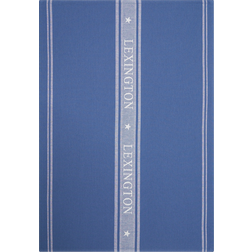 Lexington Icons Jacquard Star Viskestykke Hvid, Blå (70x50cm)