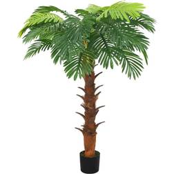 vidaXL Cycas Palm with Pot Artificial Plant