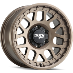 Dirty Life Life Mesa 9306 Series Wheel, 17"x9", 6X5.5 Bolt Pattern, 4.53" Back Spacing, Dark
