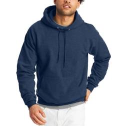 Hanes EcoSmart Pullover Fleece Hoodie - Heather Navy