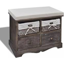 vidaXL 240790 Förvaringsbänk 62x42cm