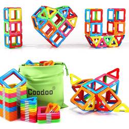 Coodoo Coodoo Upgraded Magnetic Blocks Tough Tiles Set