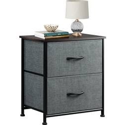 WLIVE Nightstand Dresser Bedside Table 11.8x17.7"