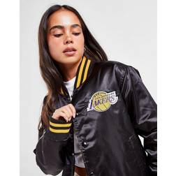 New Era Los Angeles Lakers Satin Bomber Jacket W