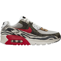 Nike Air Max 90 GS - Light Iron Ore/Summit White/Black/University Red