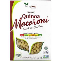 Now Foods Macaroni Au Quinoa Biologique Sans Gluten 227g