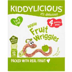 Kiddylicious Strawberry Fruit Wriggles 12g