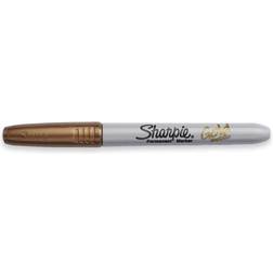 Sharpie Metallic Permanent Markers Fine Point Gold 12 Count