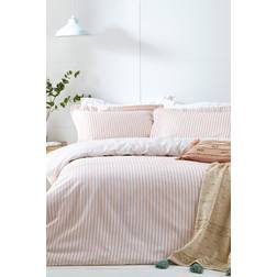 The Linen Yard Hebden Mélange Duvet Cover Pink (200x137cm)