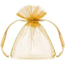 PartyDeco Organzaposer Guld