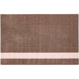 Tica Copenhagen Stripes Tæppe Rose Pink, Beige