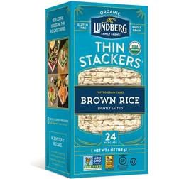 Lundberg Family Farms Thin Stackers Puffed Grain Rice