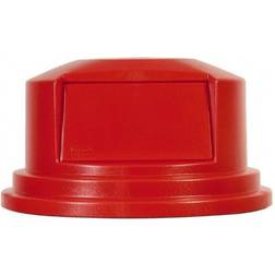 Rubbermaid FG265788RED Round Dome Trash Can Lid