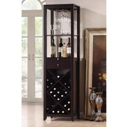 Baxton Studio Interiors RT190-OCC Austin Modern Wine Brown