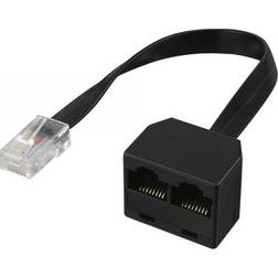 InLine RJ-45 8P4C splitter 2 vejs
