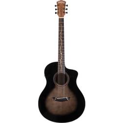 Washburn Bella Tono Vite S9v Studio Acoustic-Electric Guitar Transparent Charcoal Burst