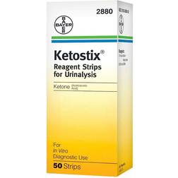 Ketostix STRIPS 2880 paket med 50 av BAYER HÄLSOVÅRD (DIABETES)