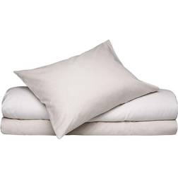 Classic Textiles Runmarö Linne 150x210 Påslakan Vit (210x150cm)
