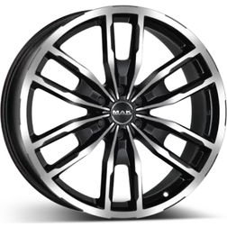 Mak Black polished 8.5x18 6/139.7 ET55