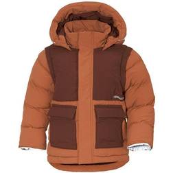 Didriksons Kid's Ante Puffer Jacket - Acorn Brown (504458-524)