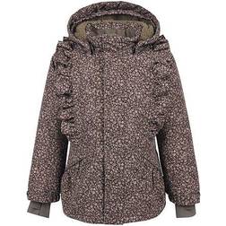 En Fant Ruffles Winter Jacket - Coffee Bean (240085-2124)