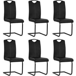 vidaXL Cantilever Køkkenstol 100cm 6stk