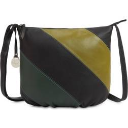 Octopus Denmark Style Cuba Crossbody Bag - Multi Green/Black