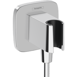 Hansgrohe Coude De Raccordement Avec Support E Chromé
