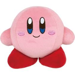 Sanei Sanei Kirby Adventure All Star Collection KP01 Kirby fylld plysch, 14 cm