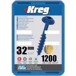 Kreg SML-C125B-1200 Skruv 32 mm 1200-pack