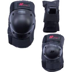 K2 Prime Pad Set Black, Male, varusteet, Suojaus, Treeni, Musta, L