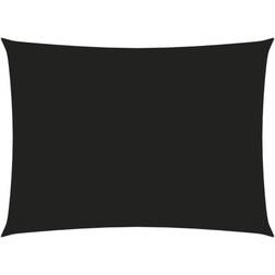 vidaXL Parasole a Vela Oxford Rettangolare 2x3,5 m Nero