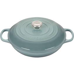 Le Creuset Sea Salt Signature med låg 30cm