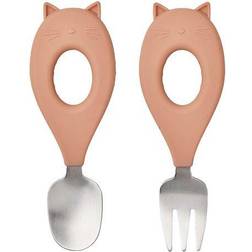 Liewood Stanley Baby Cutlery Cat